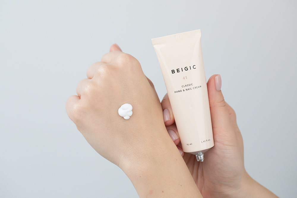 Beigic Classic Hand And Nail Cream Geranium And Sandalwood Krem do rąk i paznokci - geranium i drzewo sandałowe 42 ml