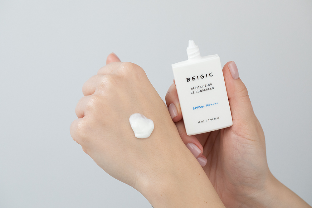 Beigic Revitalizing CE Sun Screen SPF 50 PA++++ Rewitalizujący krem ​​przeciwsłoneczny 30 ml