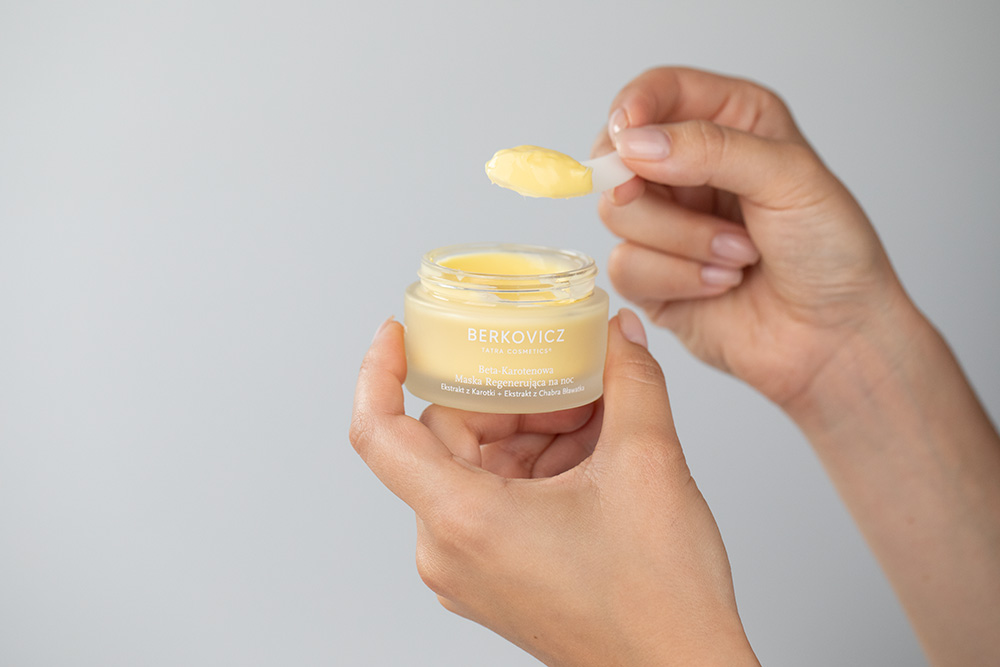Berkovicz Night Ritual ZESTAW Ceramidowa pianka oczyszczająca 100 ml + Beta karotenowa maska regenerująca na noc 50 ml
