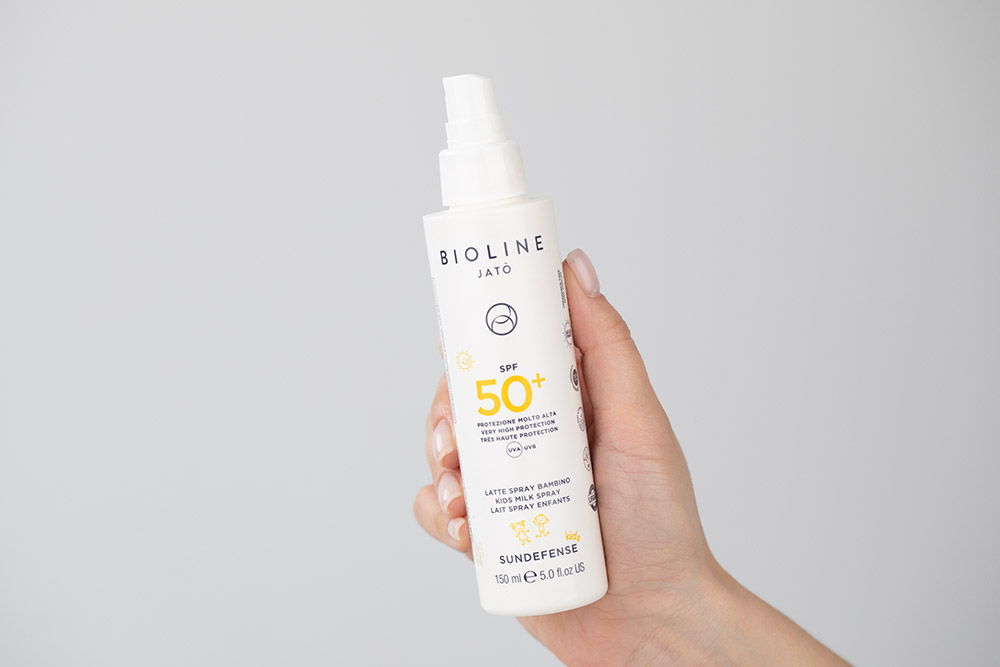 Bioline Jato Kids Milk Spray SPF 50 Ochronne mleczko w sprayu 150 ml