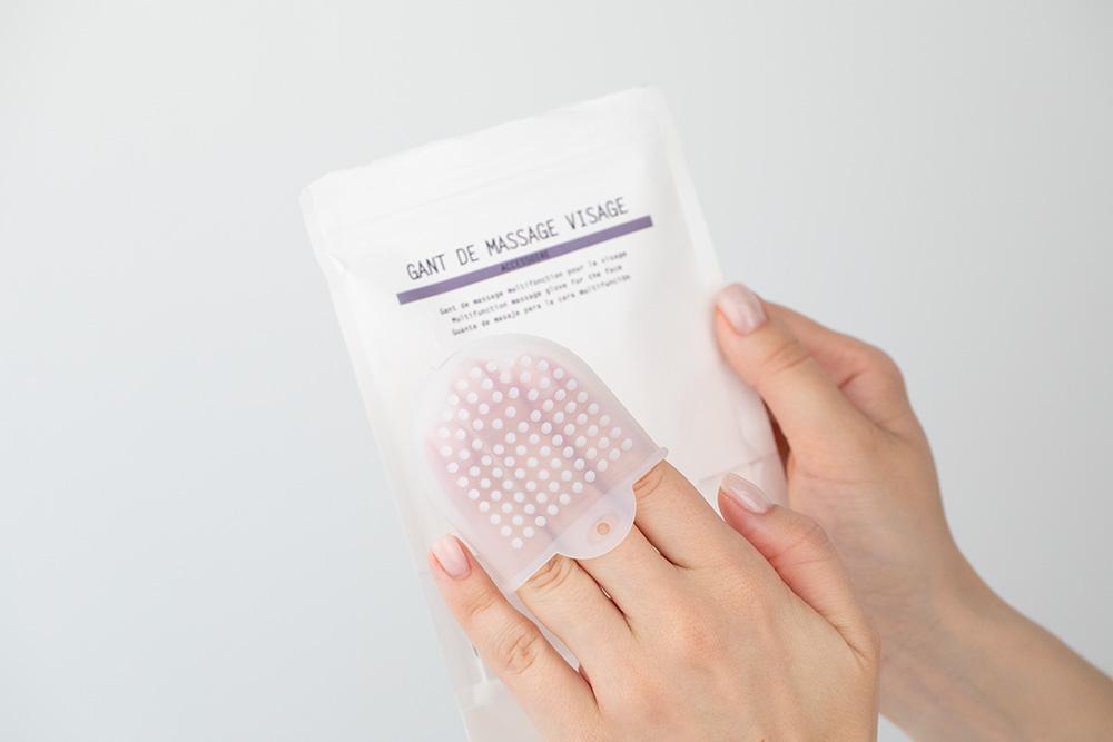 Biologique Recherche Mini Gant de Massage Visage Rękawica do masażu twarzy 1 szt.