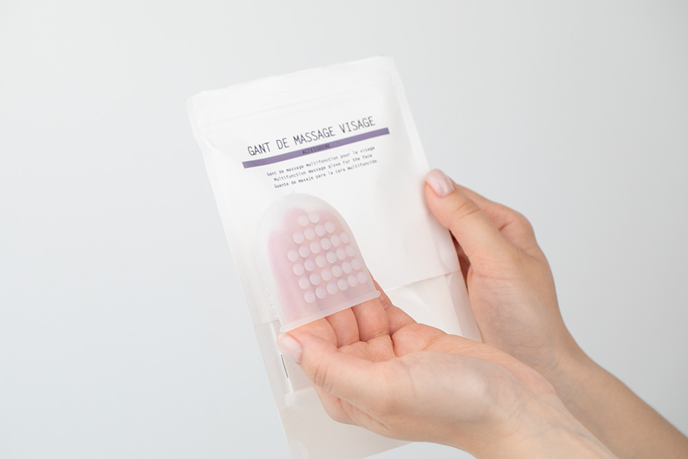 Biologique Recherche Mini Gant de Massage Visage Rękawica do masażu twarzy 1 szt.