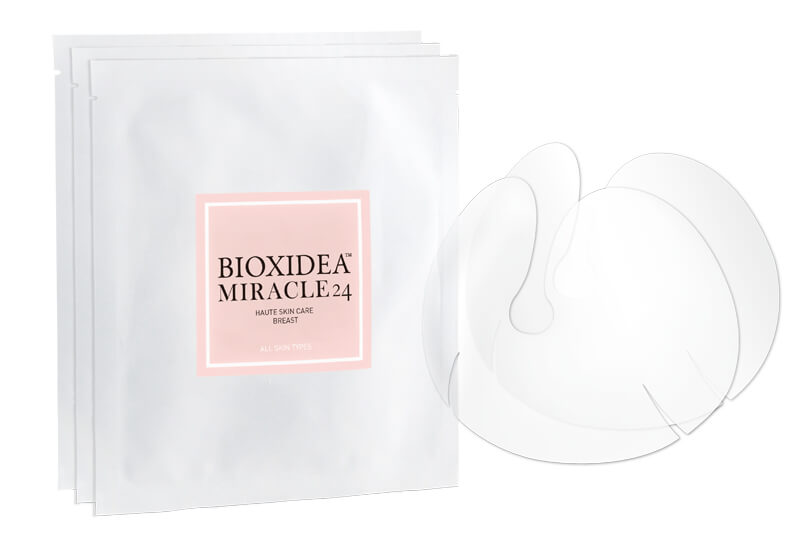 Bioxidea Miracle 24 Breast Mask ZESTAW Maska na biust 3 szt.