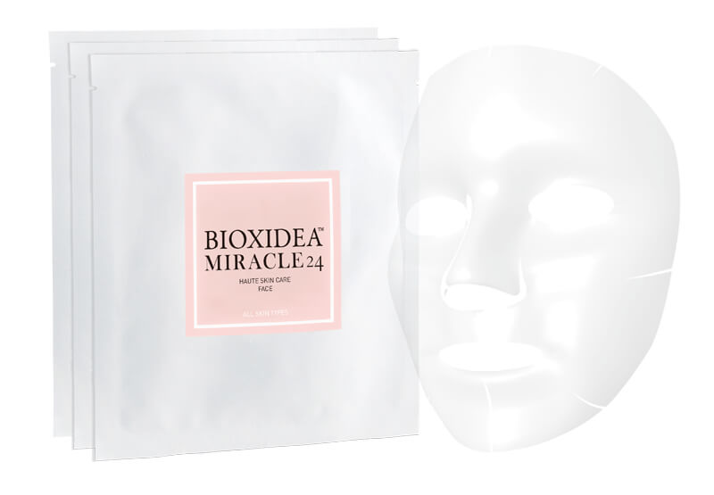 Bioxidea Miracle 24 Face Mask ZESTAW Maska na twarz nawilżająco - liftingująca 3 szt.