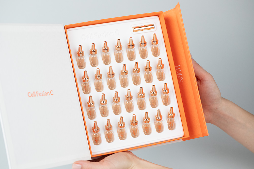 Cell Fusion C Salmon PDRN Ampoule Kuracja ujędrniająca poprawiająca elastyczność skóry 2 ml x 28 szt