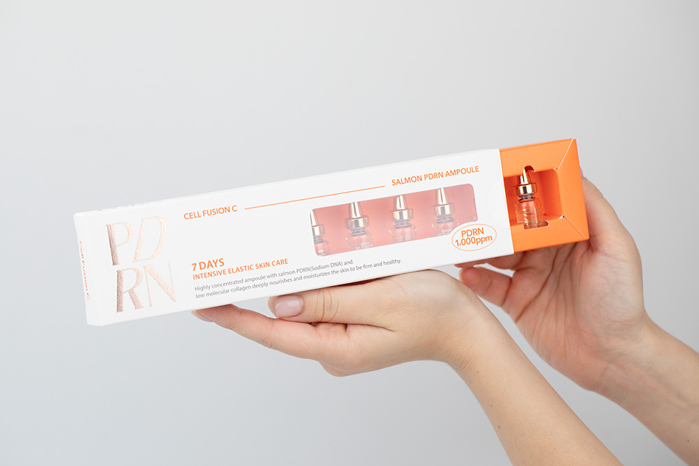 Cell Fusion C Salmon PDRN Ampoule Kuracja ujędrniająca poprawiająca elastyczność skóry 2 ml x 7 szt