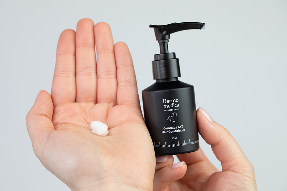 Dermomedica CICA TRX Calming Shampoo + Ceramide AXT Hair Conditioner + Growth Hair Serum 1 ZESTAW Łagodzący szampon dla wrażliwej skóry głowy skłonnej do stanów zapalnych i podrażnień 200 ml + Ceramidowa odżywka z astaksantyną