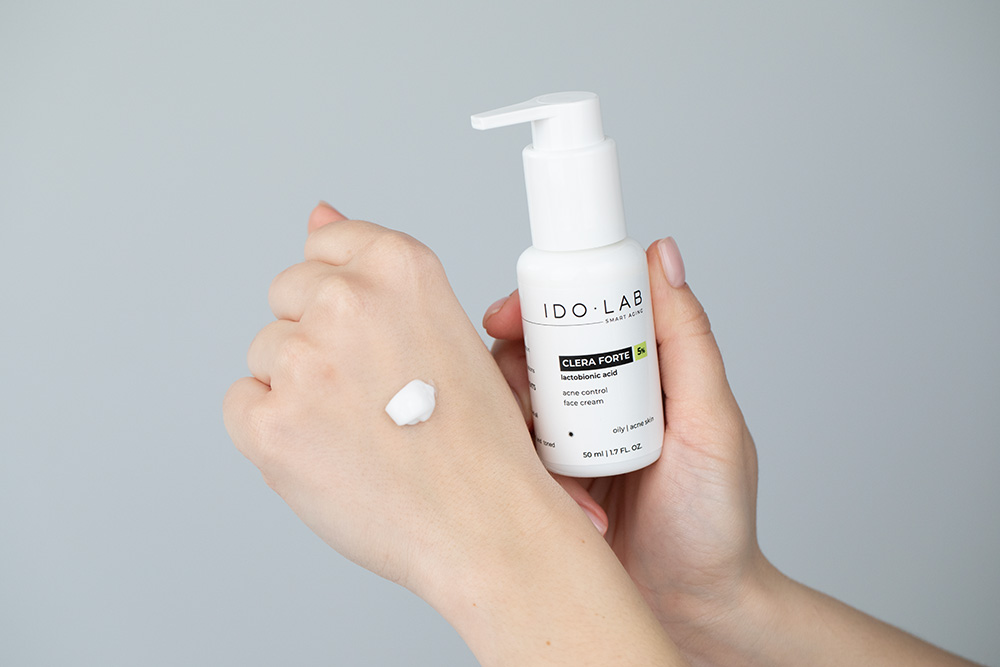 Ido Lab Clera Forte Acne Control Face Cream Krem naprawczy dla cery tłustej i trądzikowej 50 ml