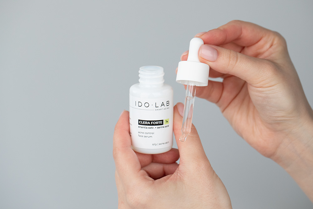 Ido Lab Clera Forte Acne Control Face Serum Serum dla cery tłustej i trądzikowej 30 ml