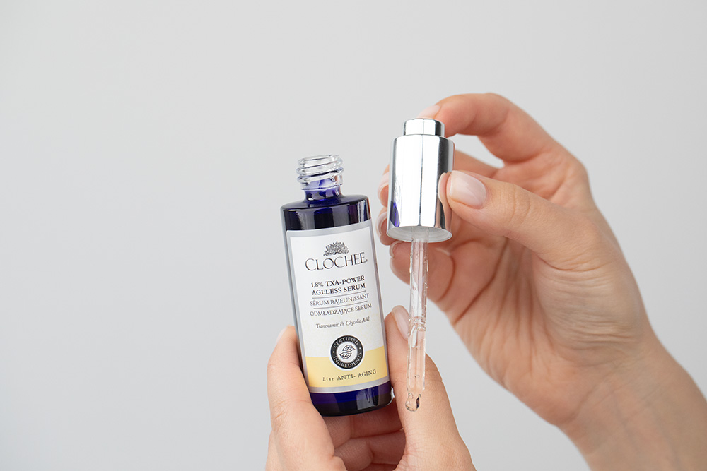 Clochee Face Care ZESTAW Serum odmładzające 30 ml + Krem matujący z SPF 50 50 ml