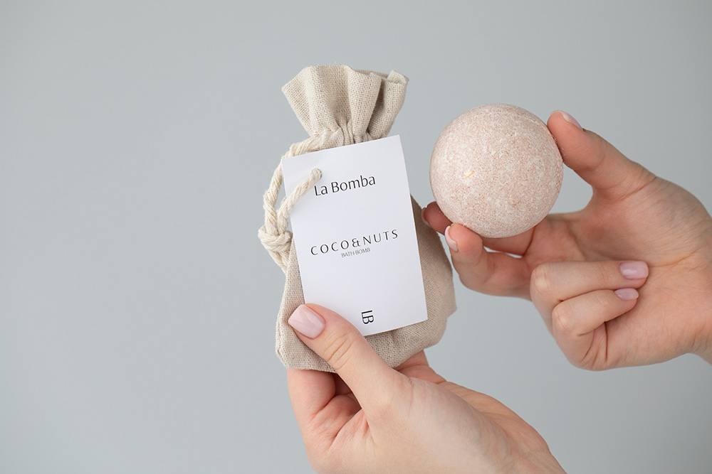 La Bomba Energy + Coco & Nuts + Basil Smash ZESTAW Świeże kwiaty 1 szt. + Kokos 1 szt. + Bazylia 1 szt.