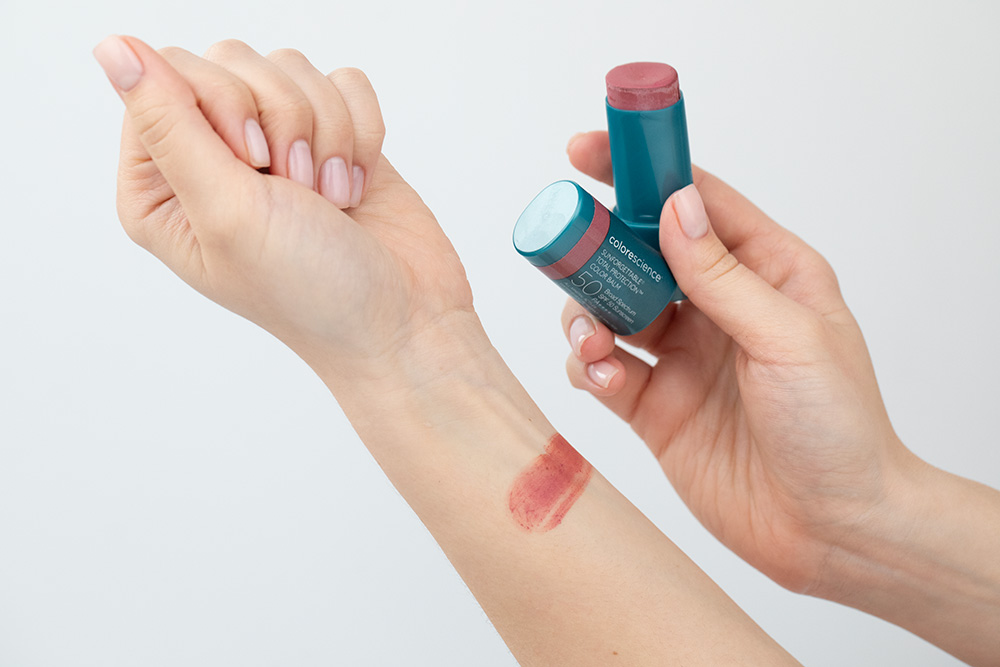 Colorescience Sunforgettable Total Protection Color Balm SPF 50 Balsam do ust oraz policzków ( kolor Violet Haze ) 9 g