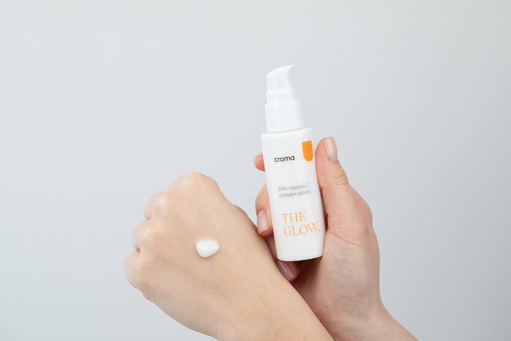 Croma The Glow - Vitamin C Serum Silnie działające serum z 20% kompleksem witaminy C 30 ml