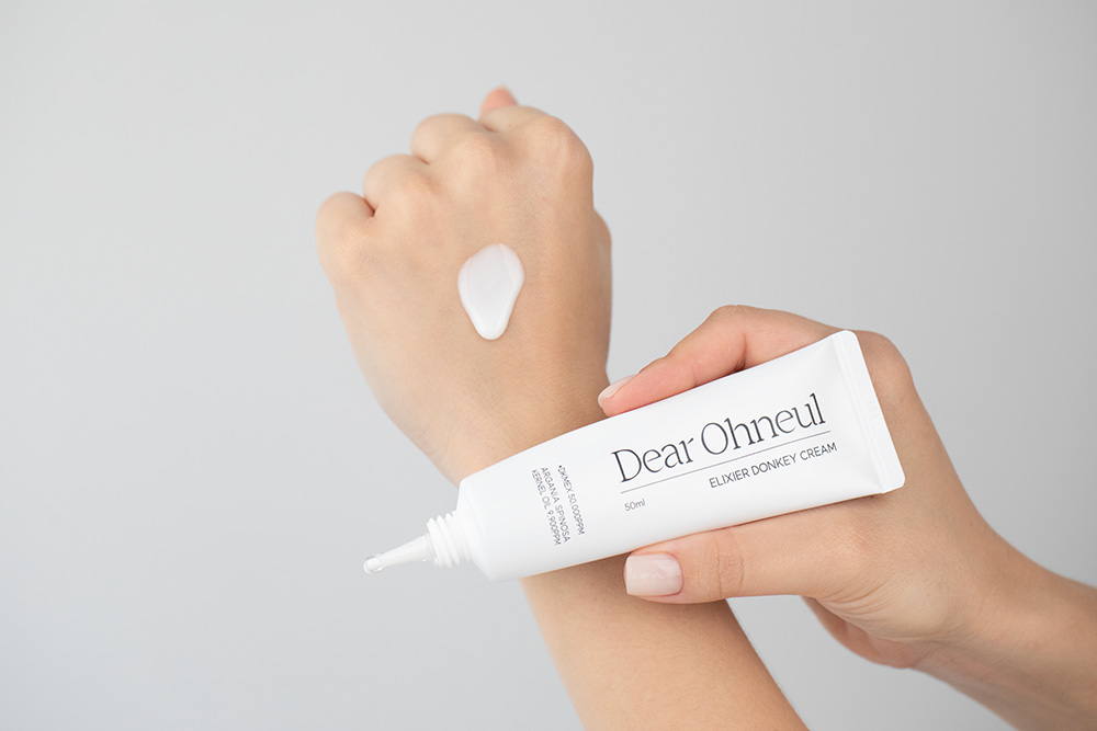 Dear Ohneul Elixier Donkey Cream Krem do twarzy z kompleksem DKMEX 50 ml