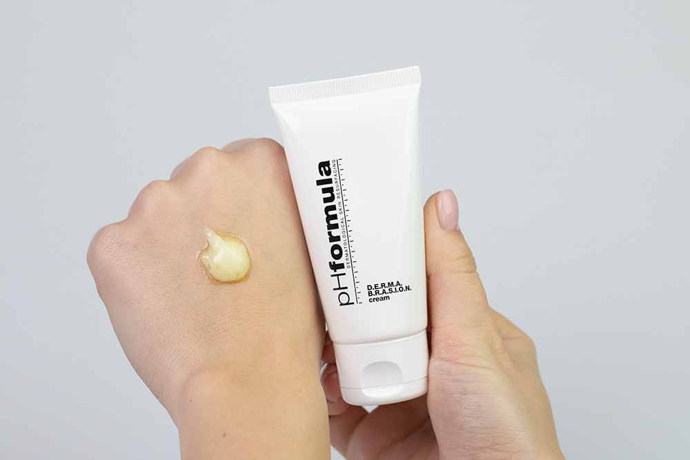 pHformula Dermabrasion Cream + POST Recovery ZESTAW Kremowy peeling do domowego resurfacingu 50 ml + Aktywny krem przyspieszający regenerację 50 ml