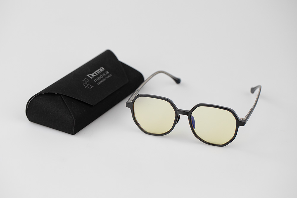 Dermomedica Glasses Yellow Cool Okulary z soczewkami wspierającymi rytm okołodobowy 1 szt