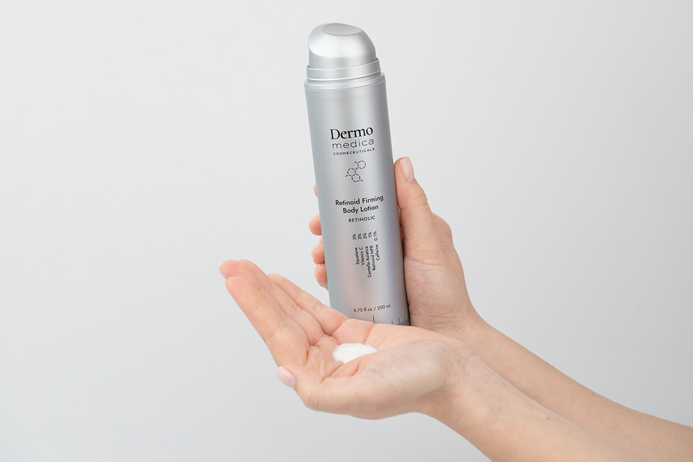 Dermomedica Retinoid Firming Body Lotion Ekskluzywny lotion liftingujący dla intensywnego ujędrnienia skóry 200 ml