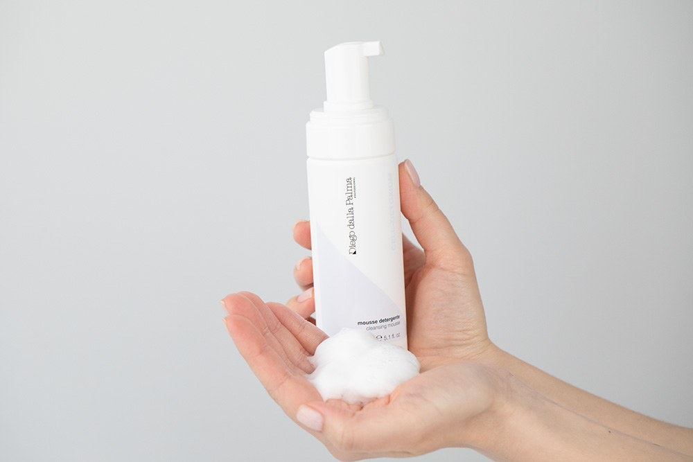 Diego dalla Palma Cleasing Mousse Pianka oczyszczająca z prebiotykami, aminokwasami i pantenolem 150 ml