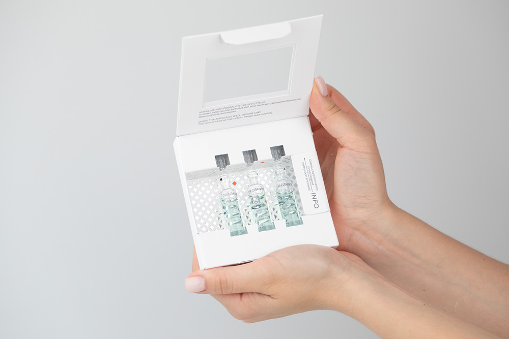 Dr Grandel SOS Ampoule Ampułka SOS dla skóry zestresowanej, podrażnionej, zaczerwienionej 3x3 ml