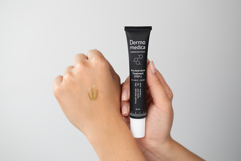 Dermomedica Snail B3 Serum + Duo Anti-Acne Treatment ZESTAW Serum z ekstraktem ze śluzu ślimaka, witaminą B3 (niacynamidem) i beta-glukanem 30 ml + Podwójna kuracja dla skóry trądzikowej 2 x 30 ml