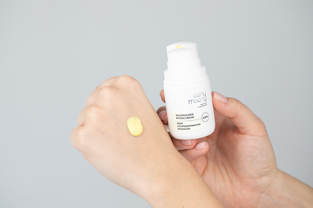 Eeny meeny Krem z Kapsułkowym Retinalem 0,05% Naturalna pielęgnacja skóry wrażliwej 50 ml