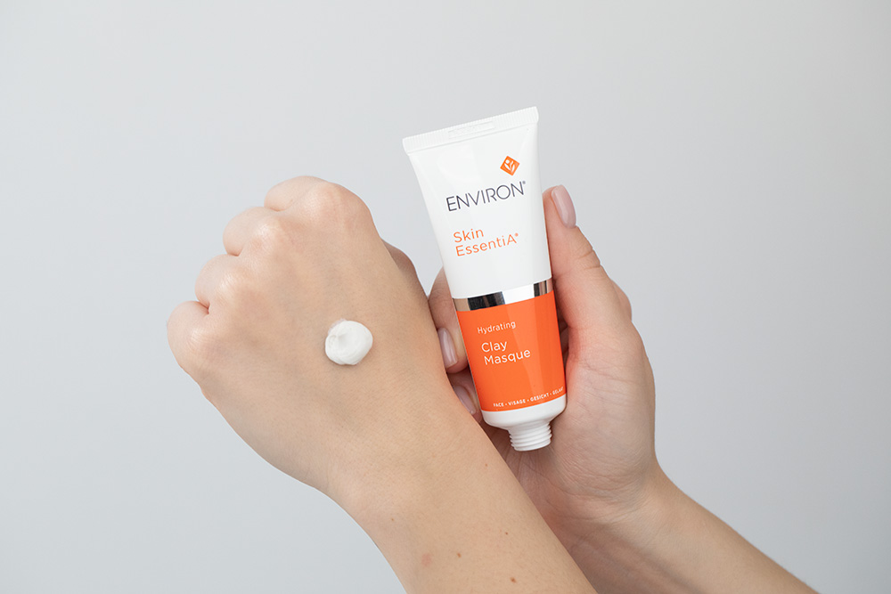 Environ Skin EssentiA Cleansing Set ZESTAW Olejek 100 ml + Tonik 200 ml + Maska 50 ml + Zestaw opasek do mycia twarzy