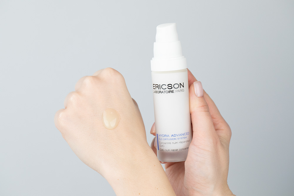 Ericson Laboratoire CMD Nutri-Repair Concentrate + Fibriline Confort Cream ZESTAW Olejowe serum nawilżające z kwasem hialuronowym 30 ml + Krem nawilżający 50 ml