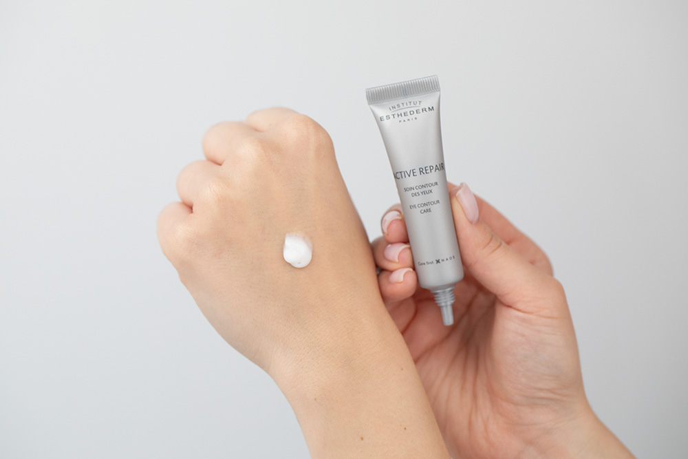 Esthederm Lift And Repair Set ZESTAW Krem 50 ml + Krem pod oczy 15 ml + Płatki pod oczy 2 szt