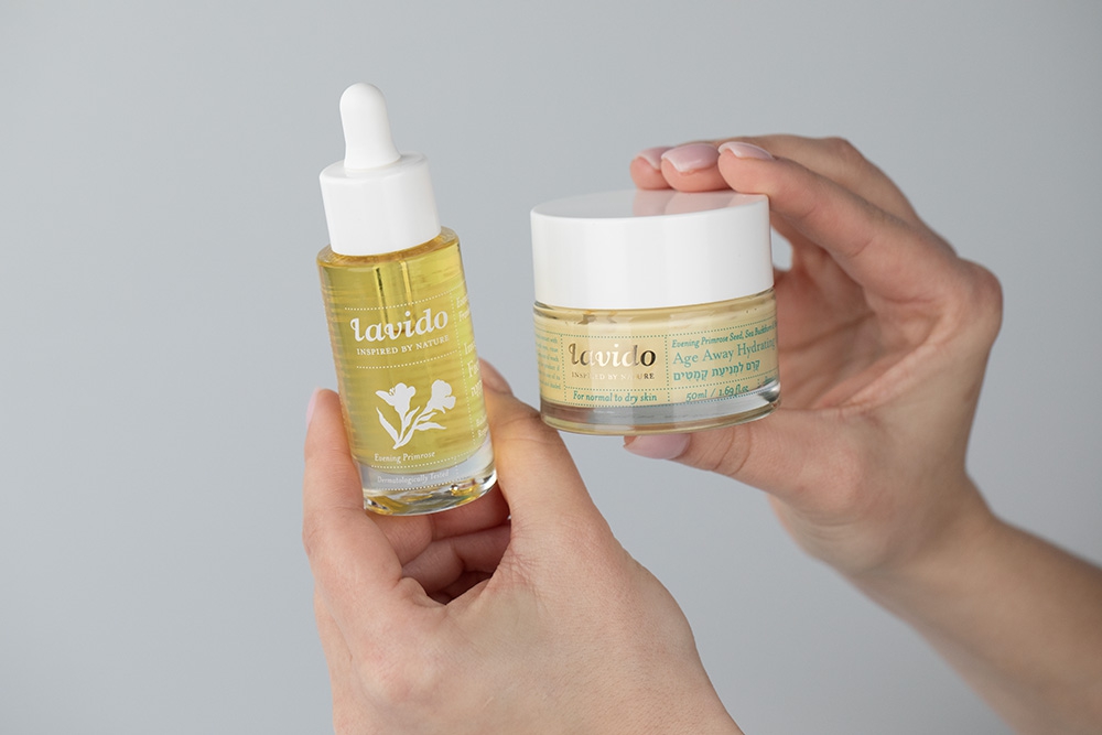 Lavido Facial Serum + Age Away Hydrating Cream ZESTAW Serum do twarzy 30 ml + Krem o działaniu anti-aging 50 ml