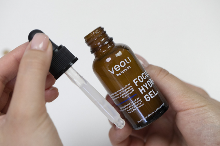 Veoli Botanica Moisturizing Power ZESTAW Ultra nawilżające serum żelowe 30 ml + Nawilżająco-odbudowujący tonik z ceramidami i kwasem hialuronowym 150 ml