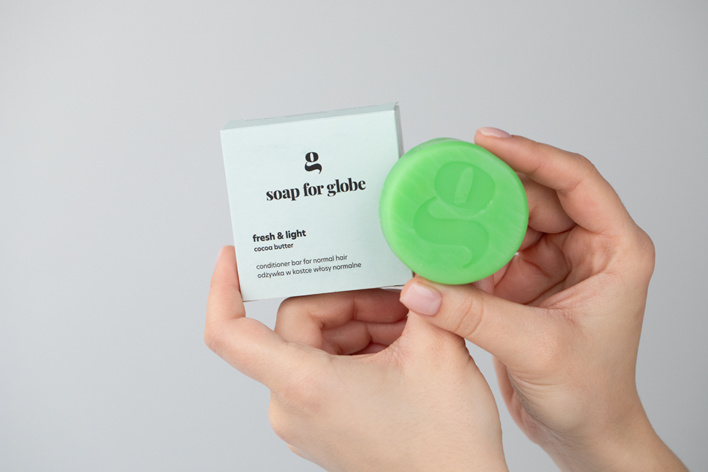 Soap For Globe Normal Set ZESTAW Odżywka do włosów normalnych 1 szt. + Szampon do włosów normalnych 1 szt. + Kostka myjąca do każdego typu skóry 1 szt.