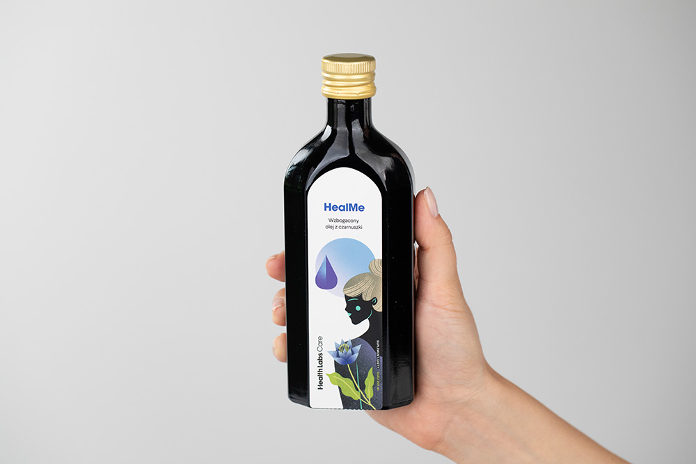 Health Labs Care Healthy And Relax ZESTAW Wsparcie odporności, poprawa samopoczucia 250 ml + Ukojenie nerwów i lepsza odporność na stres 60 kaps.