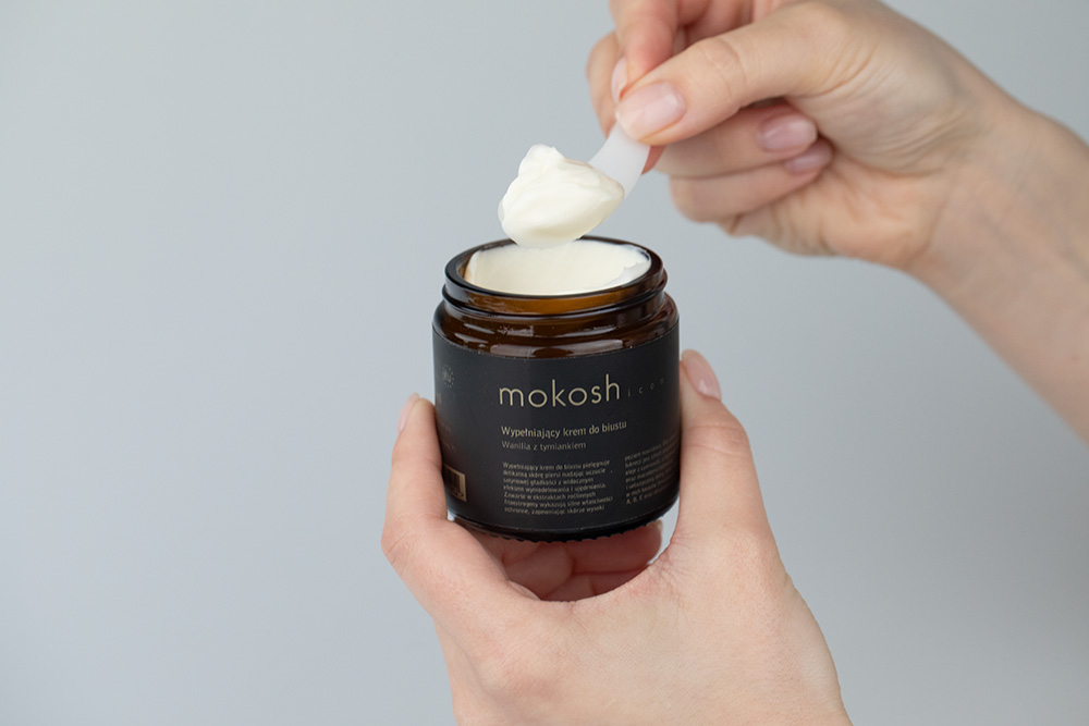 Mokosh ICON Wypełniający krem do biustu Krem do biustu - Wanilia z tymiankiem 120 ml