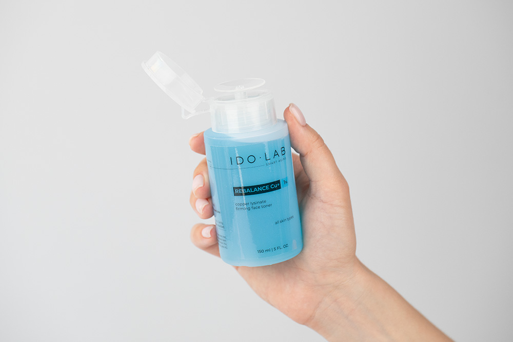 Ido Lab Rebalance And Renew Skin ZESTAW Tonik z lizyną proliną miedzi 150 ml + Serum z peptydem miedziowym 30 ml