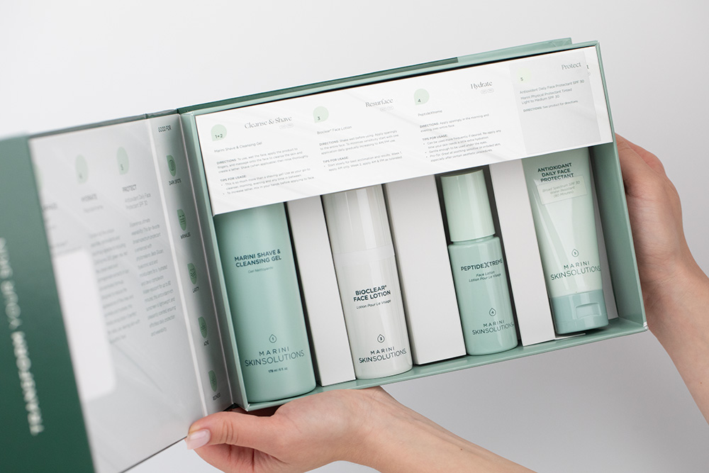 Jan Marini Men's System™ ZESTAW dla mężczyzn. Żel 178 ml + Lotion 30 ml + Lotion 30 ml + Krem SPF30 28 g