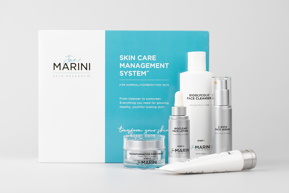 Jan Marini Skin Care Management System™ Tinted ZESTAW Przeciwzmarszczkowy dla skóry normalnej i mieszanej 1 szt