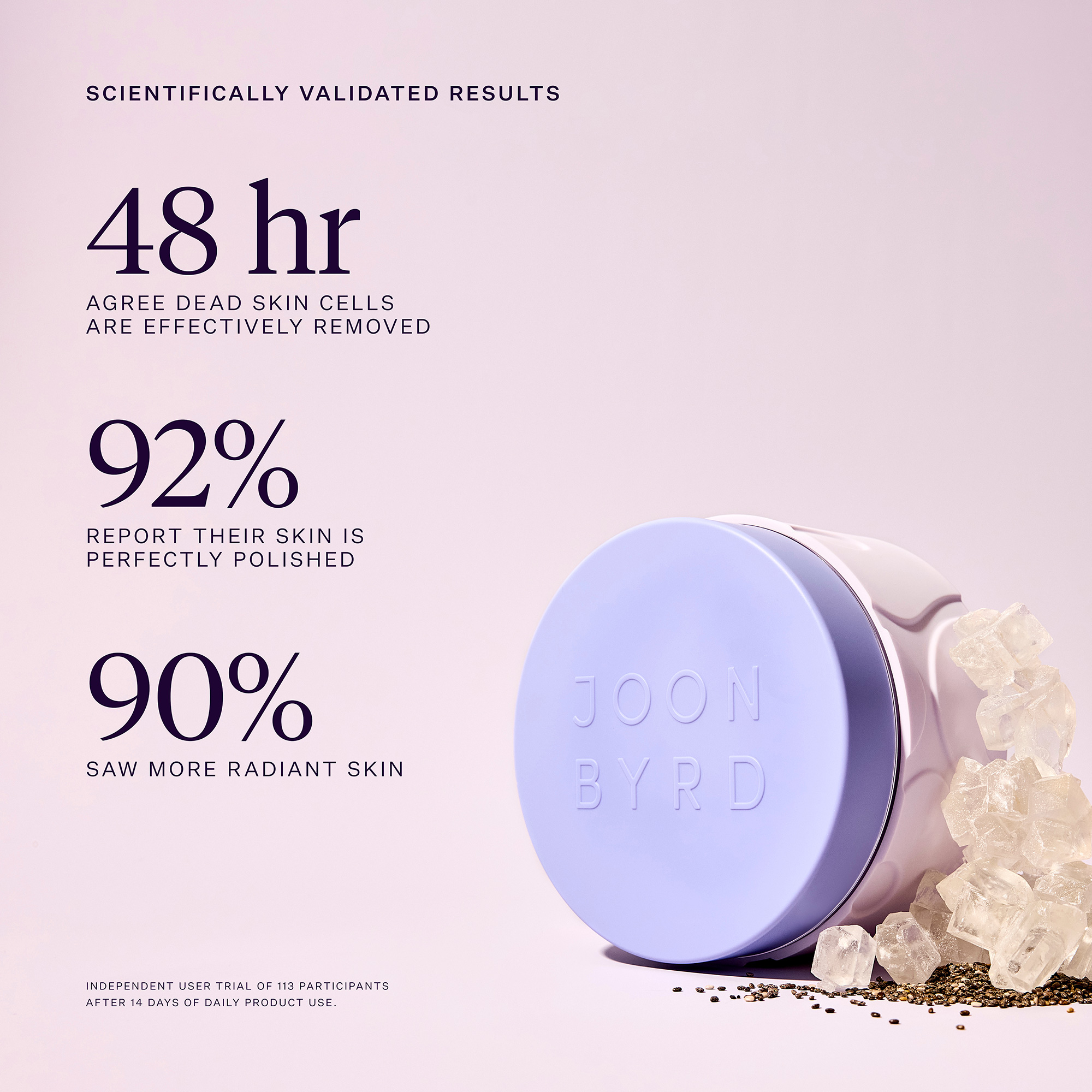 Joonbyrd Violet Haze Body Scrub Peeling do ciała o nutach zapachowych wanilii, piżma, białej lilii, kremowej czekolady i kardamonu 200 ml