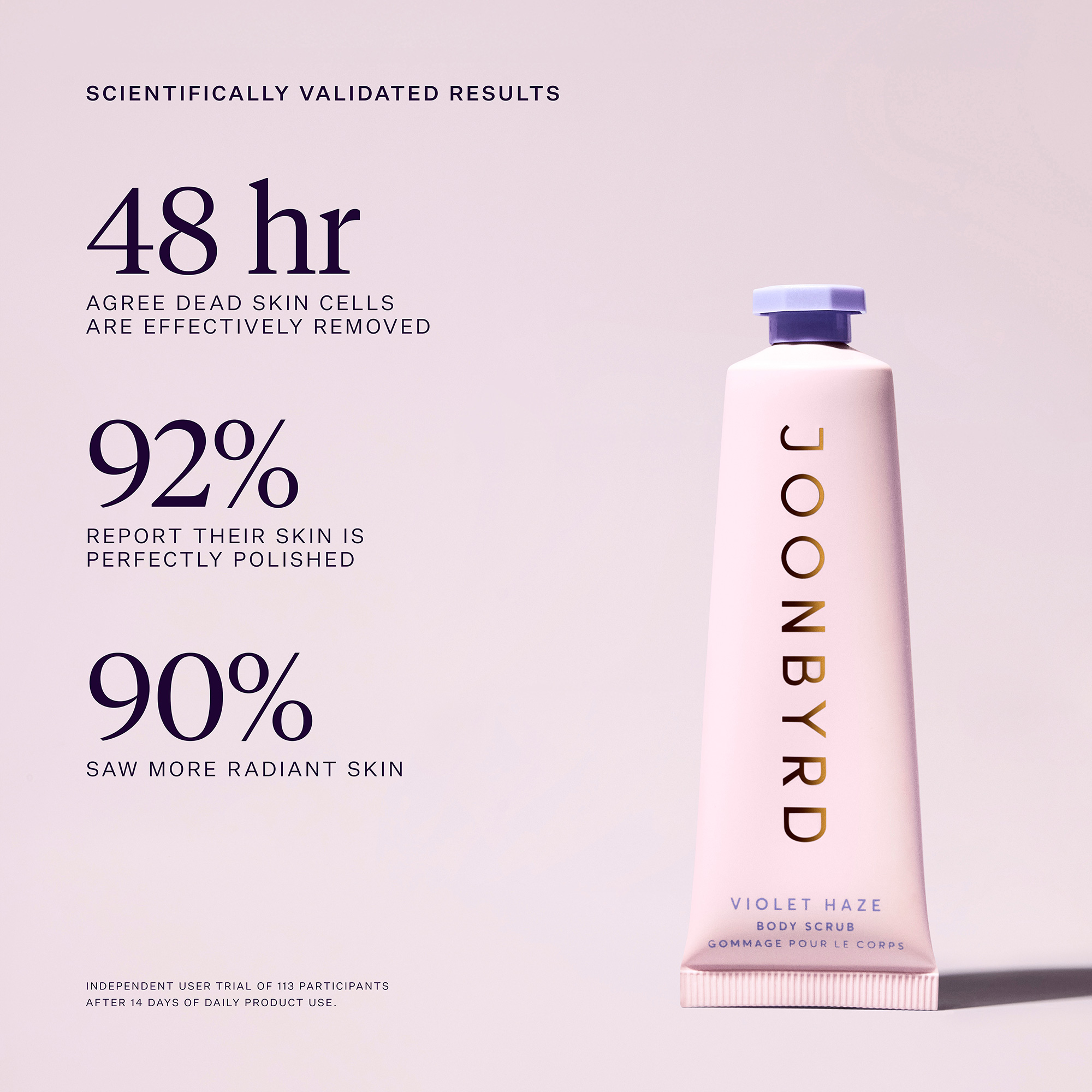 Joonbyrd Better Together ZESTAW Nawilżający żel pod prysznic 50 ml + Balsam do ciała 50 ml + Peeling do ciała 30 ml + Masło do ciała 30 ml + Serum do ciała 15 ml