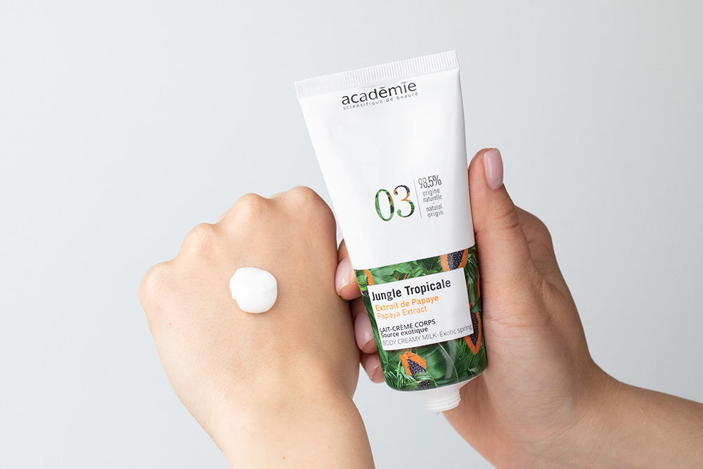 Academie Lait Creme Corps - Source exotique Tropikalny krem do ciała 100 ml
