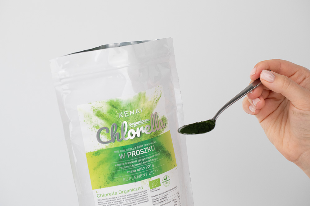 Kenay Chlorella Yaeyama Suplement diety w proszku 200 g