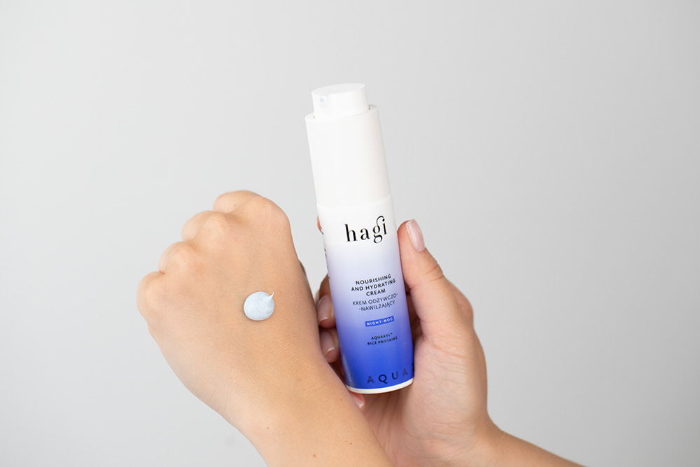 Hagi Nocne Odżywienie ZESTAW Masełko do demakijażu 50 ml + Peeling z drobinkami ryżu 50 ml + Krem regenerujący na noc 50 ml