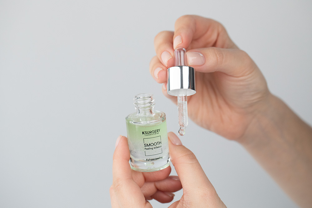 Ksurgery Smooth Overnight Biphasic Peel Dwufazowy peeling normalizujący na noc 15 ml