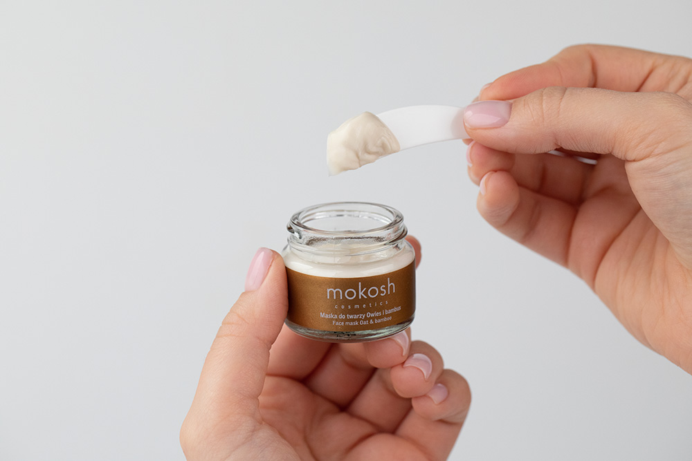 Mokosh Lifting Face Mask Oat & Bamboo Liftingująca maska do twarzy - Owies i bambus 15 ml