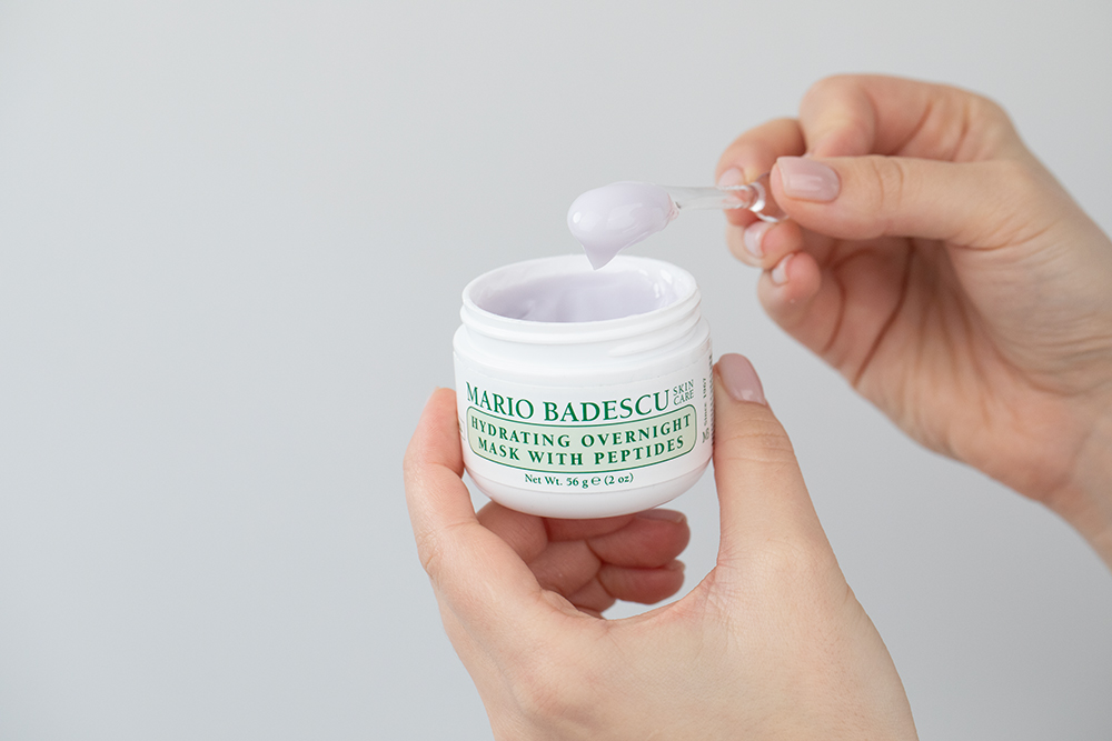 Mario Badescu Hydrating Overnight Mask With Peptides Nawilżająca maska całonocna z peptydami 56 g