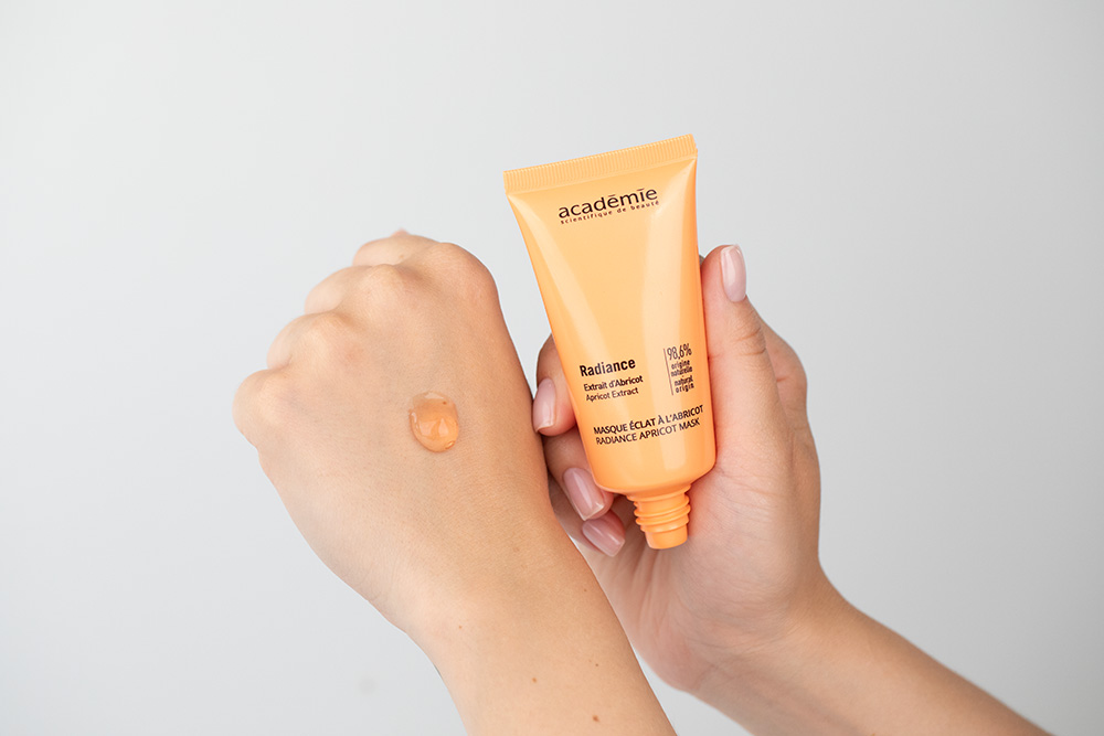 Academie Radiance Set ZESTAW Maska witaminowa z moreli 50 ml + Witaminowy balsam do twarzy 50 ml