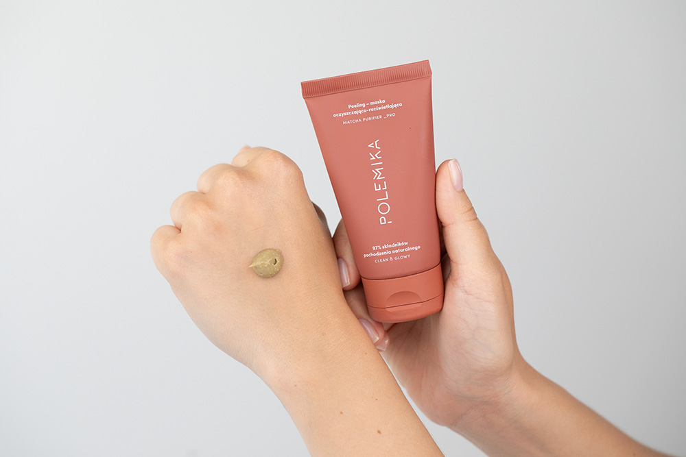 Polemika Zestaw Świąteczny I ZESTAW Peeling - maska 75 ml + Maska do ust 12 ml + Krem do rąk i paznokci 50 ml