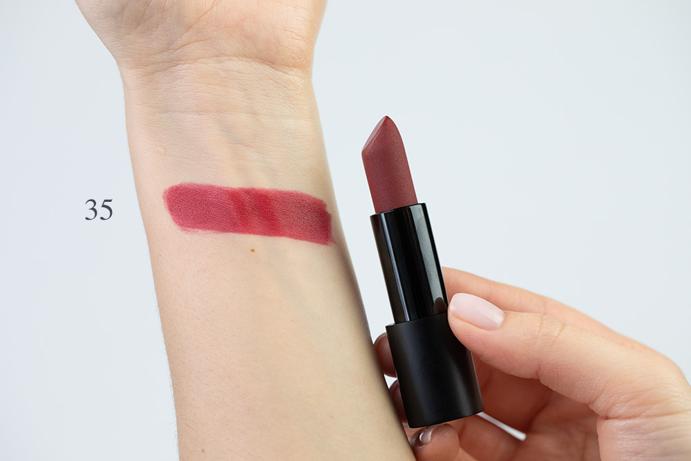 RVB LAB Make Up Matt & Velvet Lipstick Pomadka matowa - odcień Bordeaux (nr 35) 3,5 ml