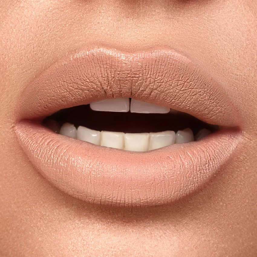 Lami Cosmetics Creamy Beige Lip Kit ZESTAW Konturówka HELL YEAH! (kolor Karmel) 1,4 g + Pomadka - Creamy Beige (02) 5 g