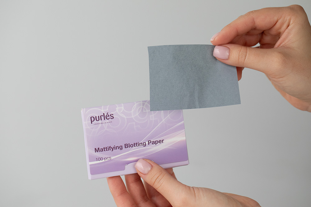 Purles Mattifying Blotting Paper Bibułki matujące 100 szt