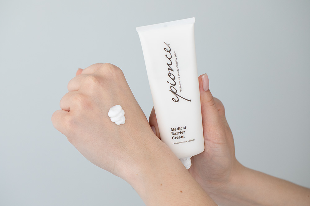 Epionce Medical Barrier Cream + Enriched Firming Mask ZESTAW Krem barierowy 230g + Maska ultra kojąca 30 g